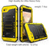 Beasyjoy Metal Case for iPhone SE 2022/3rd/2020/8/7, Waterproof Heavy Duty with Screen Protector, Yellow
