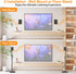 Universal Surround Speaker Stands, Adjustable Height 33" to 42", Pair for Samsung, Vizio, Sony, LG, Roku Small