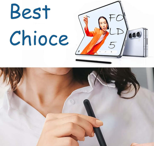 2 Pcs Galaxy Z Fold 6/5 S Pen Fold Edition for Samsung Galaxy Z Fold 6/5 5G, Slim S Pen Galaxy S Pen 5 Fold Edition