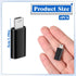 Xelsluthe 4pack Cam,Mp3 Mini USB to USB C Adapter, Usbc to USBA dapter USB-Mini to-Usbc Adapter Supports Charge & Data