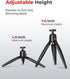 Fuloview Phone Tripod with Wireless Remote, Mini Stand Compatible with Cell Phones, Cameras