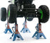 4 Pack 1/10 TRX4 SCX10 1/10 1:10 Remote Control Car Scale Metal Jack Stand Repair for Traxxas Axial RC Climbing