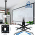 DAWASAPAT 3-in-1 Projector Mount Wall/Ceiling Projection Bracket, Universal Height Adjustable Hanging Mount Bracket