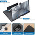 KUVPIUS 16" 3D Mobile Phone Screen Magnifier, HD Screen Amplifier Projector for Movies, Anti-Blue Light Eye-Protecting