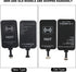 10W Fast Wireless Charging Receiver, Type C Wireless Charger Receiver Chip for Mobile Phones, 5V/2A