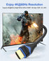 4K 6 inch 5-Pack, 0.5FT 2.0(4K@60Hz, 2K@144Hz, 1080P@120Hz, 18Gbps, 3D, 2.2, PS4/PS5, Short HDMI Cable HDMI Cord High