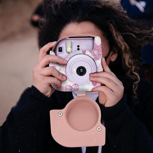 molshine Premium Protective Case for Fujifilm Instax Mini 12 11 9 8 Instant Camera, Portable Travel Storage Protector