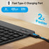 Fintie Keyboard Case for iPad Pro 11-inch M4 (2024), Soft TPU Back Stand Cover with Pencil Holder, Black