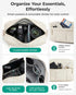 2 1 BAGSMART in Puffy Camera Sling Bag Small Camera Shoulder Bag DSLR/SLR/Mirrorless Crossbody Photography Camera Case