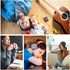MP3 Player Bluetooth 5.0, Mini Portable Music Player with 2.4inch Full Screen, Supports FM Radio, Recorder, Ebook