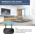 SIMOLIO Bluetooth Transmitter Receiver for TV Home Stereo, aptX Low Latency & HD Long Range Audio Adapter for 2