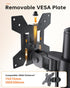 H&C(hcck&Cllassp) 13-27'' 31.5 Inch 17.6lbs 75x75-100x100mm Monitor Arm Desk Mount for Monitors, Single Extra Tall