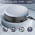 Auriani Magnetic Selfie Light, Metal-Shell Ring Light, Rechargeable,Portable Phone Light for Phone & iPhone,LED Fill