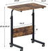 23.6 Inches Sofa,DUS-05#1-60FG-FBA DlandHome Rolling Desk Mobile Standing Desk Mobile Side Table w/Wheels Adjustable