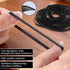 Gtziqa 50 Cassette 40-135 mm Cassette 4 mm Pcs Recorder Rubber Belts Recorder Repair Maintenance Tape Square Mix