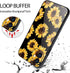 ZIYE Compatible with iPhone 11 Case Sunflower with Camera Lens Protective Cover for Women, Hard PC Back Anti Slip Grip