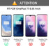 LuluMain Metal Ring Grip Kickstand Case for OnePlus 7T, Shockproof Hard Bumper, Dual Layer Rugged Cover, Navy Blue