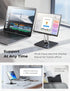 LISEN Adjustable iPad Stand Holder for Desk, 2024 iPad Accessories for Computer, Kindle Table Mount/Monitor/PS/Switch,