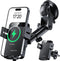 MOKPR Wireless Car Charger, 15W Auto Clamping Car Charger Dash Windshield Air Vent