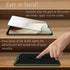 HPTech Screen Protector (2 Pack) for Samsung Galaxy A12, Tempered Glass, Anti-Scratch, Easy to Install, No-Bubble, Case