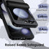 JETech 5 2023 Case for Samsung Galaxy Z Flip with Hinge Protection, Heavy Duty Rugged Protective Hard PC Phone Cover