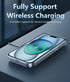 FNTCASE Clear Slim Shockproof iPhone 15 Case: Tough 5G Protection, Anti-Yellowing, Scratch & Drop Proof, 6.1 inch.