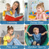 iDIGMALL Bluetooth 5.4 Kid Headphones, Open Ear Headphone with Noise-Cancelling Mic for Children, 13g Ultra-Light