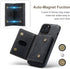 SZHAIYU 2 in 1 Detachable Back Cover for iPhone 13 Pro Max, Wallet Case with Card Holder, Slim Leather Pocket