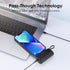Pxwaxpy 5200mAh 20W Pack 16/15/14/13/12, Mini Portable Charger for iPhone with Built-in Type-C Cable, Ultra-Compact