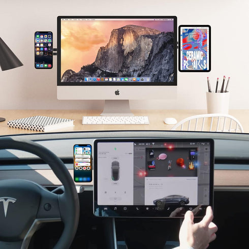 MagSafe Accessories for iPhone 15 14 13 12 Series, Universal Laptop Accessories for Dual-Screen Interaction, Phone