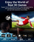 4K 50 2.0 4K@60Hz/2K/1080P/3D PS5/PS4 Long Hdmi Cable ft, HDMI Cable Braided, ARC/Ethernet Gold Plated HDMI Cord, Ultra