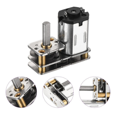 12V 20RPM 25 10mm DMiotech Rated Torque Output Shaft Length Micro DC Speed Reduction Motor Mini Metal Gearbox Motor