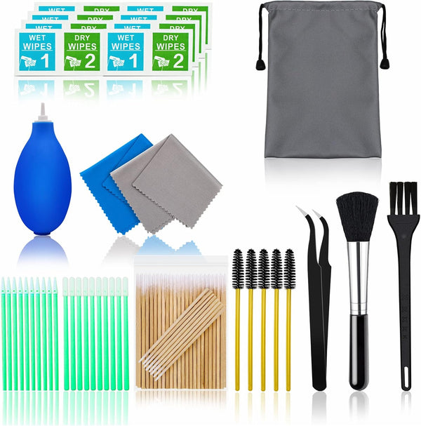 Cell Phone Cleaning Kit, Speaker Cleaner for iPhone, Charging Port Tool, 140PCS