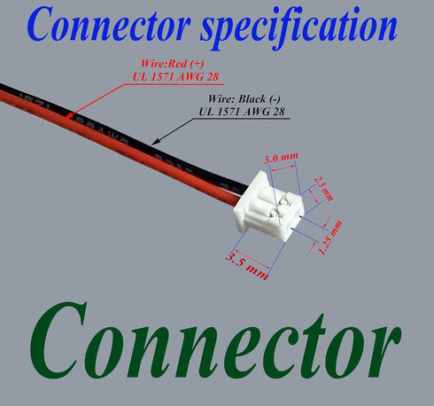 Be oneself 3.7V 500mAh Lithium Polymer Mini Rechargeable Battery for #1118 Keychain Camera