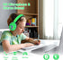 JBUNION 75/85/94dB 3.5mm Headset Bluetooth Kids Headphones, Wireless Headphones for Kid with Mic, Volume Limited
