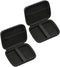 PATIKIL 5.51x3.94 Electronic Organizer Case, 2Pcs EVA Hard Waterproof Travel Carrying Case for Digital Devices