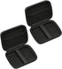 PATIKIL 5.51x3.94 Electronic Organizer Case, 2Pcs EVA Hard Waterproof Travel Carrying Case for Digital Devices