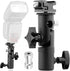 Anwenk Camera Flash Speedlite Mount Bracket with Umbrella Reflector Holder for DSLR Nikon Canon Pentax Olympus, 1 Pack