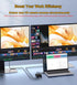 AKWOR 2 3.0 1920 1080P@60HZ USB to HDMI Adapter for Monitors, USB to Dual HDMI Adapter * Full HD Audio Video Graphics