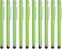 MECCANIXITY 10pcs Glitter Rhinestone Stylus Pens for Touch Screens, Universal Metal Capacitive Pen in Green
