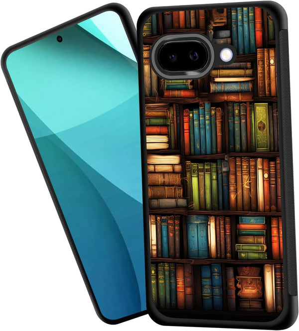 ZQLPLZR for Pixel 9a Case,Tire Anti-Skid Edges Cute Design Shockproof Bumper Full Protection