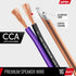 16 AWG Gauge Speaker Wire Cable, 30 Feet, Stereo, Car or Home Theater, CCA