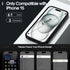 Flyzoo 15 6.1", Magnetic Matte Case for iPhone - Compatible with MagSafe, Full Camera Protection, Slim Translucent