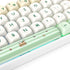 Keycaps 60 Percent PBT Keycaps for Mechanical Keyboard, 139 Key Keycaps, Cute Dye-Sublimation MOA Profile Custom