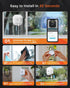 MyHive 2K 32GB 5G/2.4G 20+ 1 Pack Window Camera with SD Card, AI Night Vision WiFi Window Camera for Home Security, AI