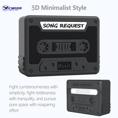 Cassette Tape Case Cover for AirPods Pro 2nd Generation, Shock Resistant, Washable, with Cleaning Kit & Lanyard