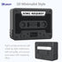 Cassette Tape Case Cover for AirPods Pro 2nd Generation, Shock Resistant, Washable, with Cleaning Kit & Lanyard
