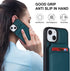 iPhone 13 Case with Credit Card Holder Mag Safe, Leather Wallet Case for Women, Detachable 2-in-1 Compatible with Mag