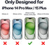 Privacy Screen Protector for iphone 14 Pro Max / 15 Plus 6.7 inch for iphone 14 ProMax /15Plus Tempered Glass Purple Gradient Colorful Anti Blue Light HD Anti Spy Private Full Coverage