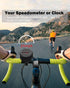 Inwa Portable Bluetooth Speaker, Bike Speaker with Speed Display, Wireless Speaker with 480 Mins Super Long of Playtime. Decent Sound, Compact Size and Loudness for Riding, Hiking, Showering, Golfing